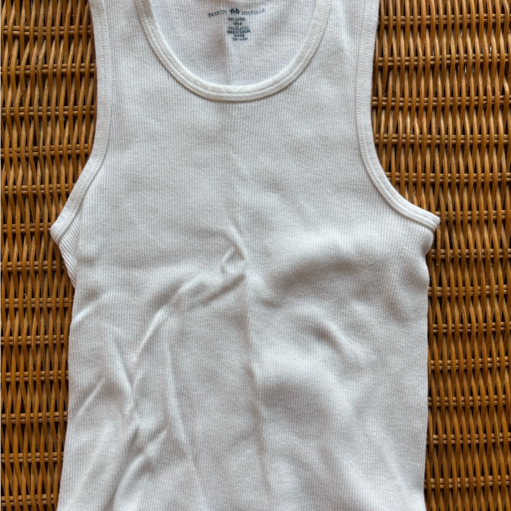 Hanes White Tank Top